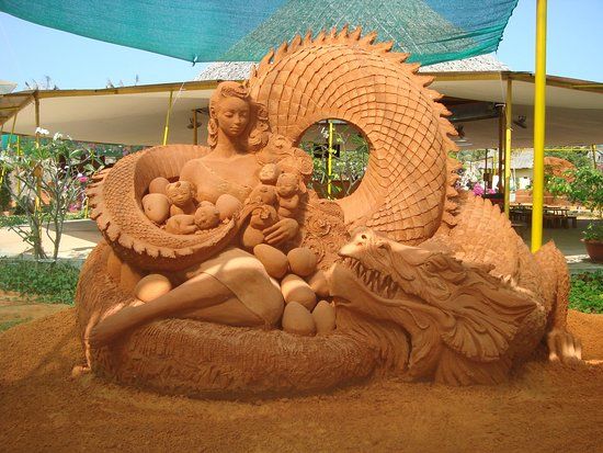 Parc de sculptures de sable Forgotten Land